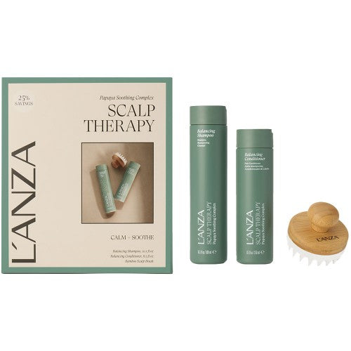 L’ANZA scalp therapy balancing shampoo and conditioner set