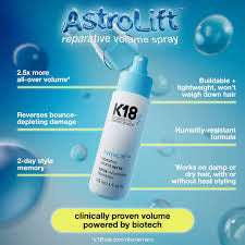 K18 AstroLift tm reparative volume spray 118 ml