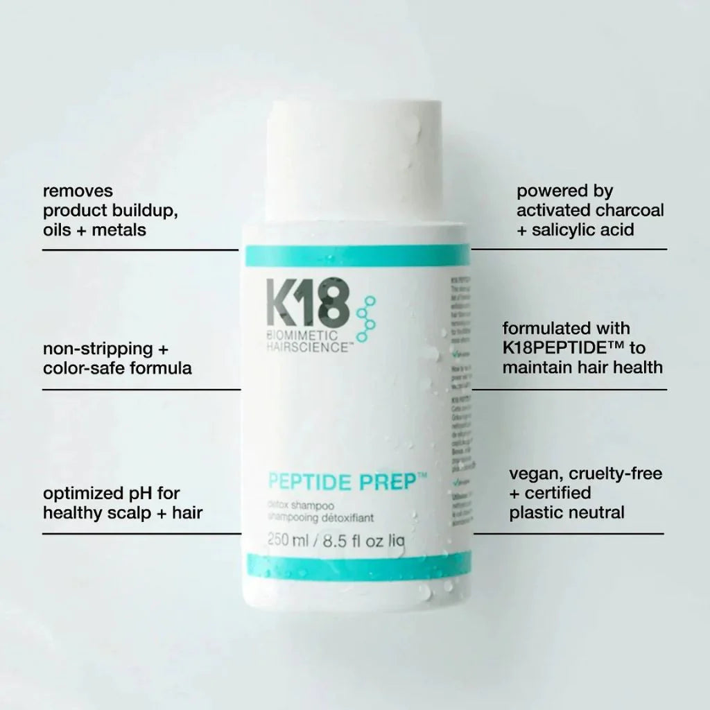 K18 Peptide prep detox shampoo 250 ml